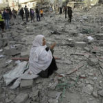 ◆血まみれのパレスチナ。爆撃で人間が死んでいく光景は永遠に繰り返す