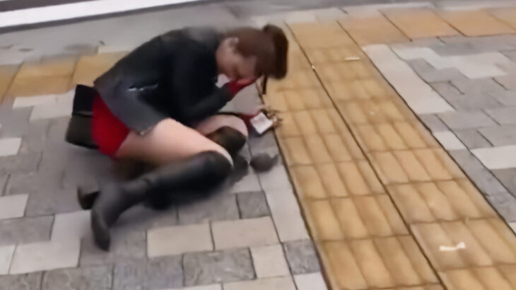 ◆日本人女性をぶん殴る外国人。多文化共生で起こる暴力事件が日常茶飯事になる